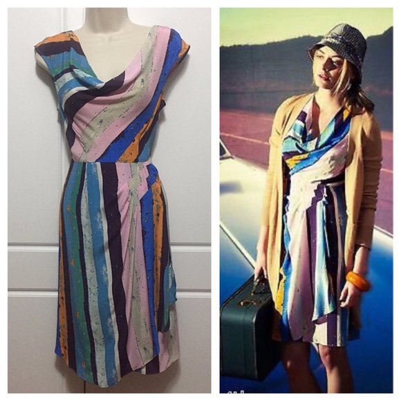 Anthro Plenty by Tracy Reese Silk Dress - Picture 1 of 8